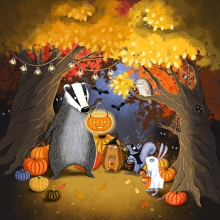 Badger and Friends Halloween