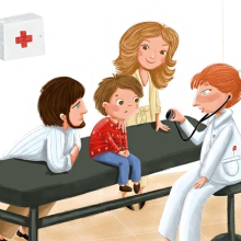 Boy at the Doctor -
