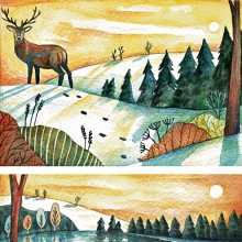Winter-Deer-Ducks
