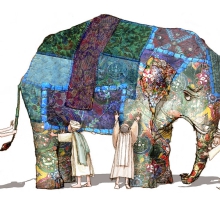 dressed-up-elephant