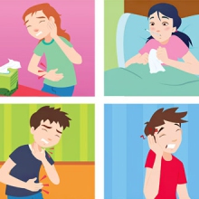 Various kids illnesses