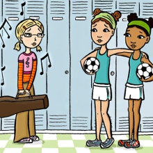Sport and Music girls