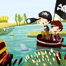 Little Pirates and Treasure