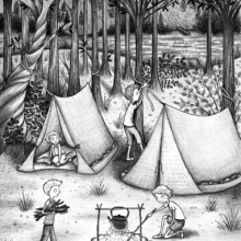 Swallows and Amazons - Making Camp